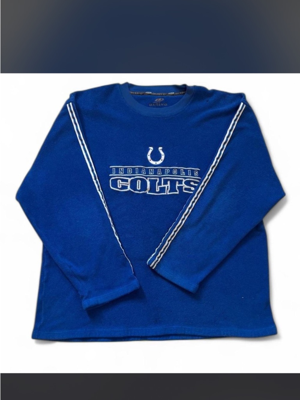 Indianapolis Colts Blue Crewneck football sweater